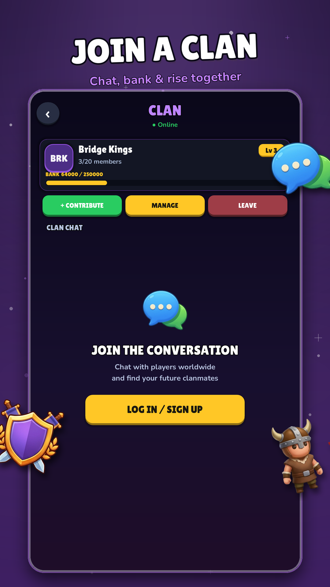 Join a clan