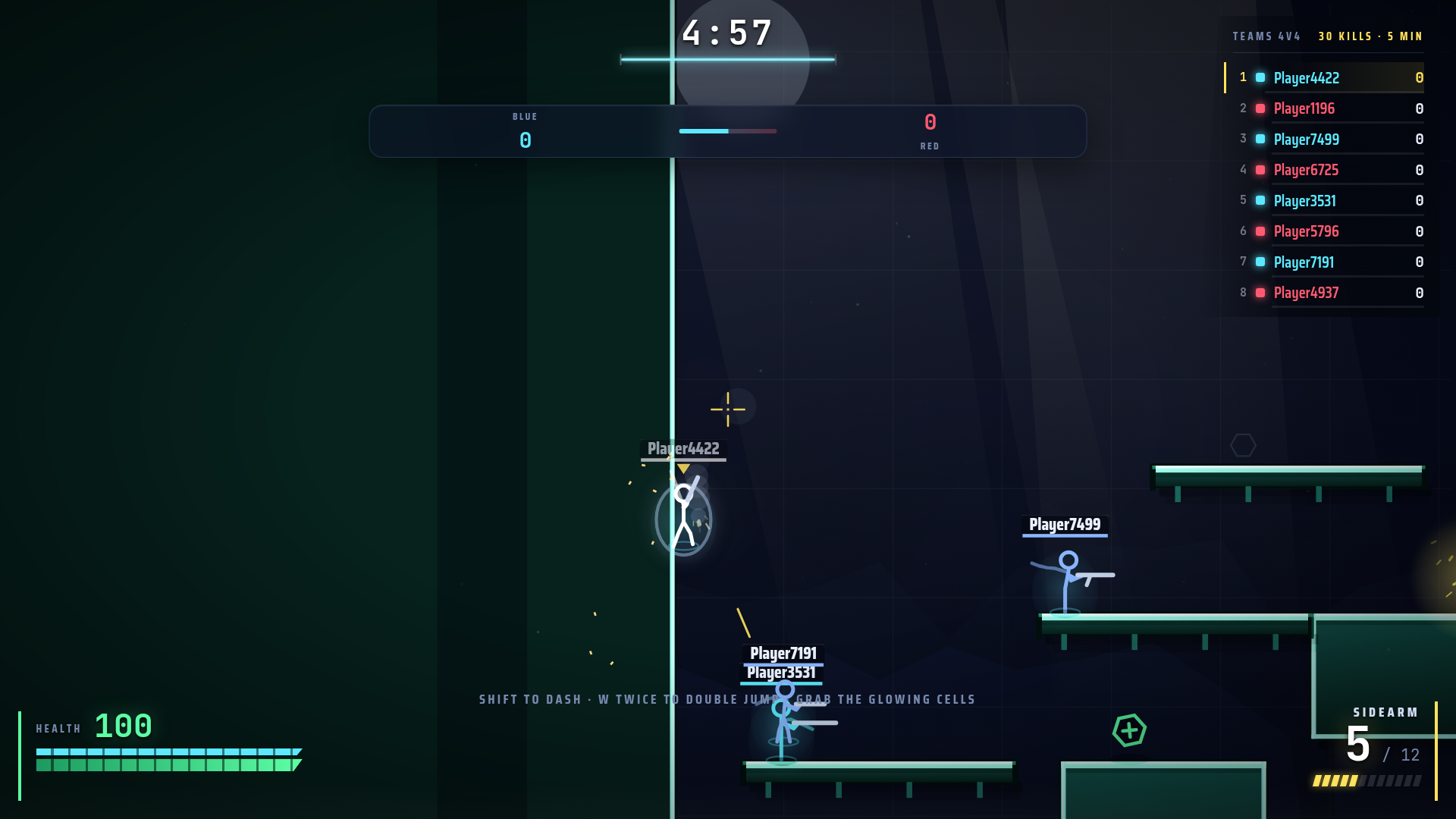 4v4 Teams on SPAN
